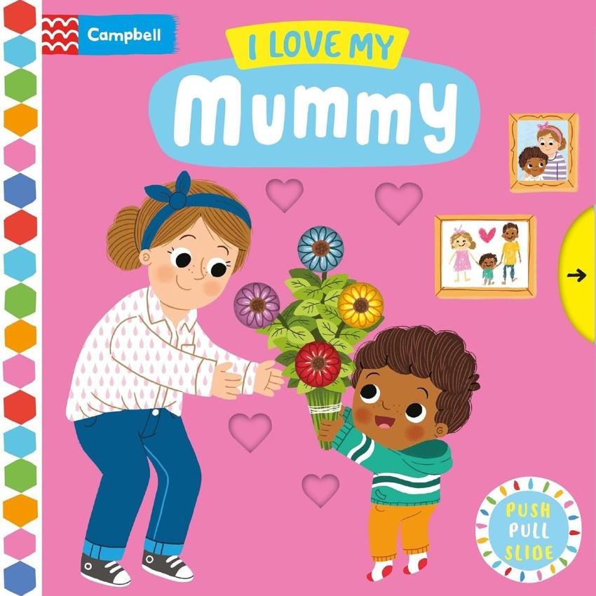 【游戲硬皮書】I Love My Mummy | 親子游戲書 | 拉拉書 | 幼兒硬皮書 ｜親子閲讀 