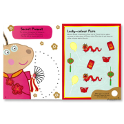 Peppa Pig: Peppa’s Chinese New Year Sticker Activity Book | 新年貼紙書| 春節  兒童游戲書 | 親子陪伴 