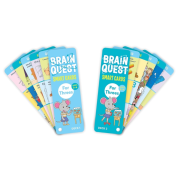 Brain Quest  My First Brain Quest Challenge Cards AGES 3-4｜For Threes Smart Cards Smart Cards  | 兒童問答卡｜綜合練習