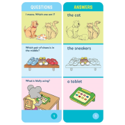 Brain Quest  My First Brain Quest Challenge Cards AGES 3-4｜For Threes Smart Cards Smart Cards  | 兒童問答卡｜綜合練習