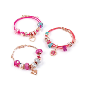 Make It Real--Halo Charms Bracelets Think Pink |珠寶手鍊組合 | DIY 串珠手鏈頸鏈 |聖誕生日禮物超推介| 女孩最愛 