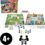 【Cluedo】Cluedo Junior | 2合1 游戲 |妙探尋兇 | 經典桌遊｜派對棋盤遊戲 | 桌上遊戲