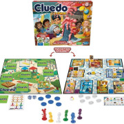 【Cluedo】Cluedo Junior | 2合1 游戲 |妙探尋兇 | 經典桌遊｜派對棋盤遊戲 | 桌上遊戲