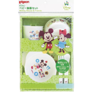 Pigeon Baby  Disney Mickey & Friends Tableware Set |7Pcs | 可愛 卡通餐盤 | 安全 | 兒童餐具 