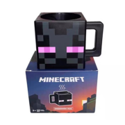 JINX Minecraft Enderman Face Square Plastic Mug | 黑色 | 終界使者 | 末影人 |咖啡杯 | 茶杯 | 水杯 | 馬克杯 