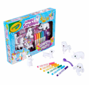 Crayola  Scribble Scrubbie  Pets Confetti Party Playset | 寵物動物沖涼玩具組 | 兒童禮物｜訓練專注力 