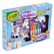 Crayola  Scribble Scrubbie  Pets Confetti Party Playset | 寵物動物沖涼玩具組 | 兒童禮物｜訓練專注力 