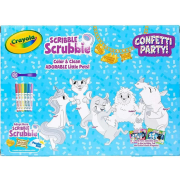 Crayola  Scribble Scrubbie  Pets Confetti Party Playset | 寵物動物沖涼玩具組 | 兒童禮物｜訓練專注力 