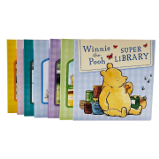 【輕便易携硬皮書】Winnie-the-pooh Super Pocket Library | 小熊維尼超級圖書館 | 6本 | 親子故事書 | 兒童英語啓蒙 | 幼兒童英文