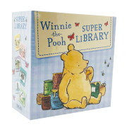 【輕便易携硬皮書】Winnie-the-pooh Super Pocket Library | 小熊維尼超級圖書館 | 6本 | 親子故事書 | 兒童英語啓蒙 | 幼兒童英文