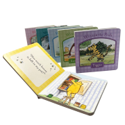 【輕便易携硬皮書】Winnie-the-pooh Super Pocket Library | 小熊維尼超級圖書館 | 6本 | 親子故事書 | 兒童英語啓蒙 | 幼兒童英文