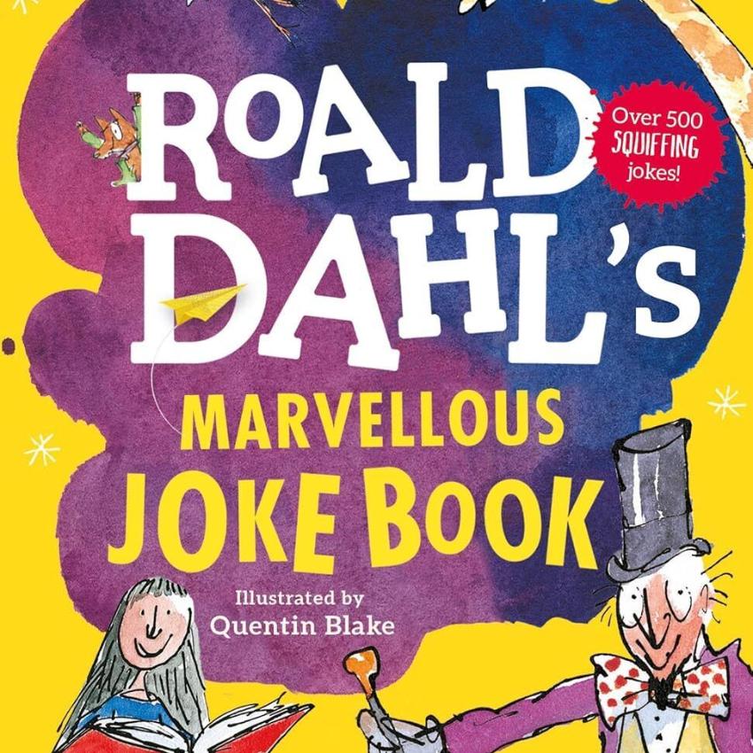 Roald Dahl : Marvellous Joke Book | 搞笑 幽默 笑話 | 課外讀物 | 英文笑話 