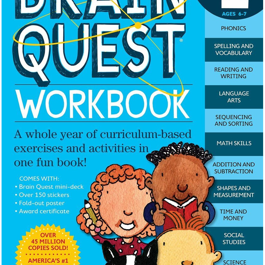 Brain Quest Workbook: 1st Grade 