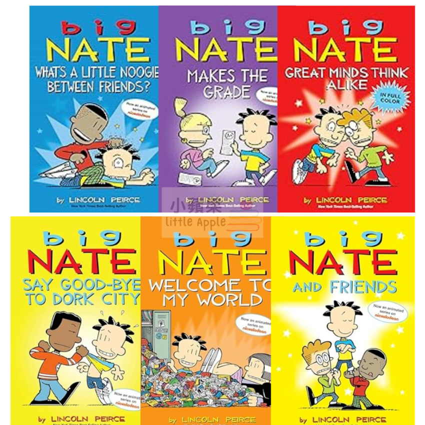 Big Nate Series 6 Books