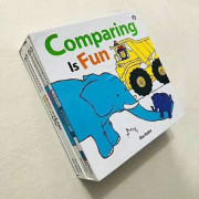 【幼兒互動書】Comparing is Fun (4 本)｜ 兒童英語啓蒙 ｜幼兒童英文｜親子閱讀｜幼兒繪本｜平行進口