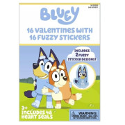 【貼紙套裝】Bluey fuzzy sticker Set｜小禮物套裝｜Party小禮物｜禮物卡｜平行進口