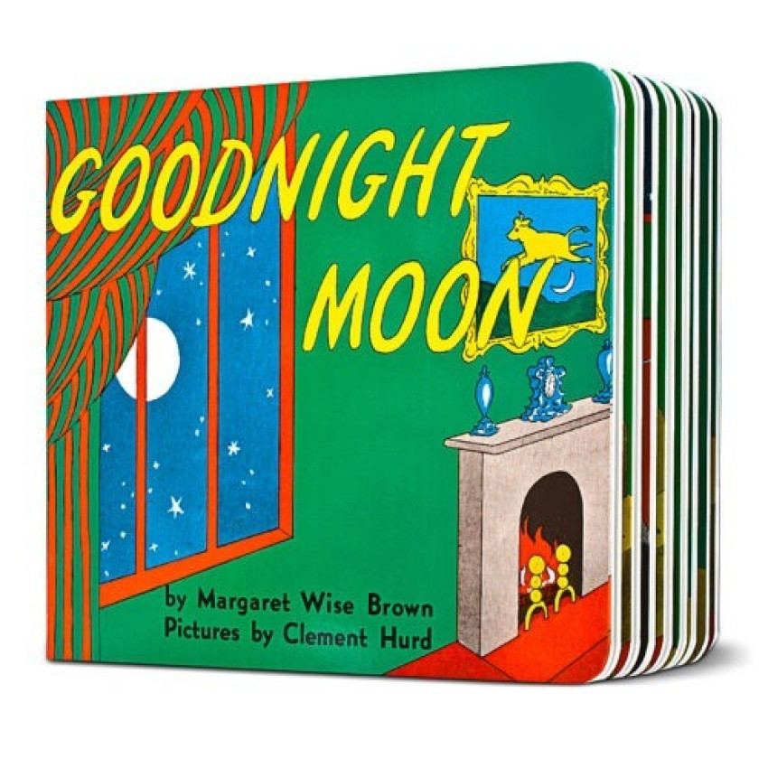 【晚安月亮】  硬皮書 - Goodnight Moon (1本)  ｜兒童故事讀物| 兒童文學經典