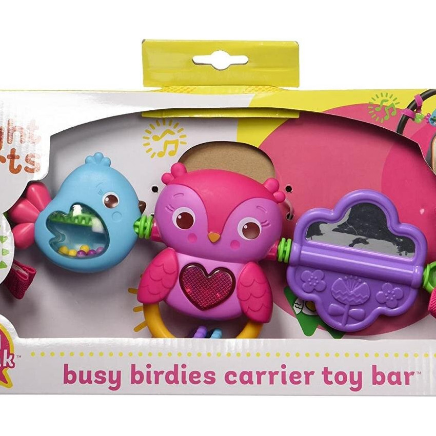 【嬰兒車玩具】 |  Busy Birdies Carrier Toy Bar ｜帶燈｜音樂隨身玩具