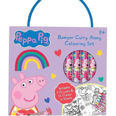 【Party小禮物】Peppa Pig  Bumper Carry Along Colouring Set｜Crayon 平行進口