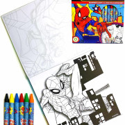 【Party小禮物】蜘蛛俠 Spiderman Bumper Carry Along Colouring Set｜Crayon 平行進口