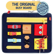 【幼稚園面試教具】Toddler Busy Board 蒙特梭利教具｜幼兒玩具