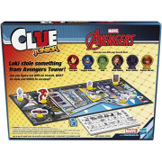 【Clue Junior: Marvel Avengers】 | 復仇者聯盟青少年遊戲 | 桌遊 | 經典神秘遊戲 | 適合 2-6 名玩家 |