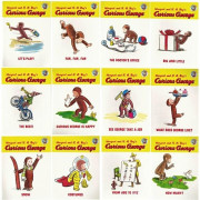 Curious George Curious About Phonics 12-Book Set｜兒童英文拼音學習