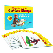 Curious George Curious About Phonics 12-Book Set｜兒童英文拼音學習