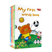 My First Words Book|4本書套裝 |Pop Up Book | 1至6歲適用