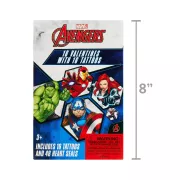 Marvel Avengers 紋身貼紙16 pcs