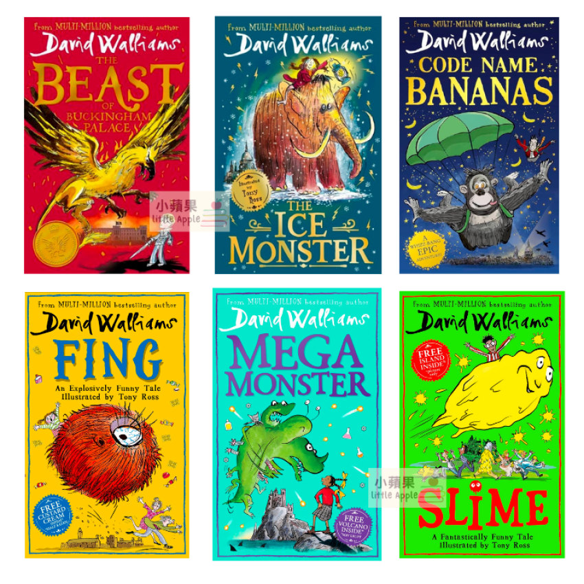 全新6冊 David Walliams New Novels bundle ｜英文小說