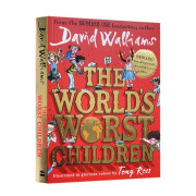 David Walliams - The World'S Worst Children 3冊 大衛威廉姆斯幽默小說小學課外閱讀彩版  ｜Chapter Book 英文小說