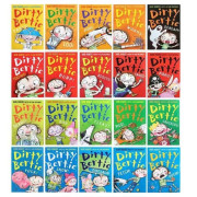 【20 Books】Dirty Bertie Series Collection Set Pack｜初階搞笑小男孩章節小說