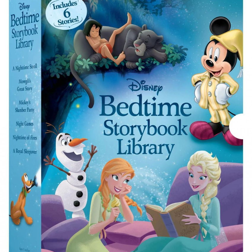 【迪士尼故事】 Disney Bedtime Storybook Library 睡前主題故事 (6本)丨睡前好良伴