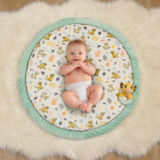 【 嬰兒保暖毛毯套裝】Disney Baby  | Round Blanket & Rattle Set | Lion King｜初生禮物