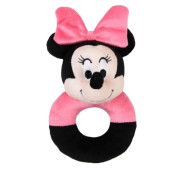 【嬰兒柔軟毛墊】Disney Baby  | Round Blanket & Rattle Set | （Minnie Mouse）