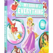 Disney Princess My Book of Everything 迪士尼公主故事-含故事繪本 貼紙塗畫和活動