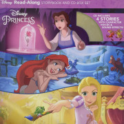 【 故事書連CD】Disney Princess Read-Along Storybook 4本(2622)｜兒童初級小故事｜兒童英文