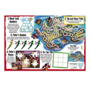 【Classics】Wipe - Clean ActivityPlacemats ｜ Over 25 wipe - Away Activity