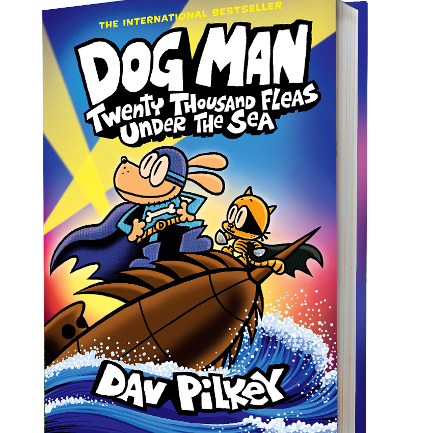 【精裝硬皮本】Dog Man #11: Twenty Thousand Fleas Under the Sea 