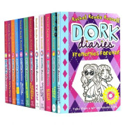 Dork Diaries - Girl Version of《Diary of a Wimpy Kid》女孩版的《小屁孩日孩》 13冊合輯