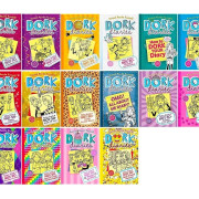 Dork Diaries - Girl Version of《Diary of a Wimpy Kid》女孩版的《小屁孩日孩》 16冊合輯