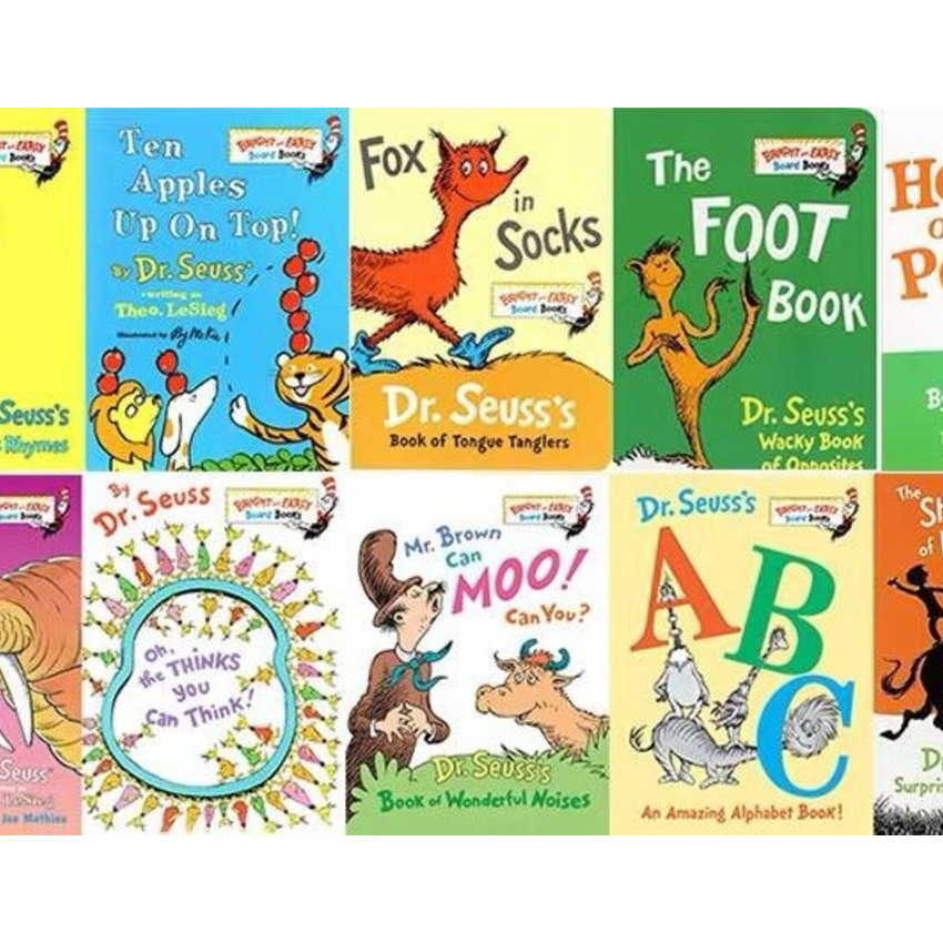 【兒童故事】Dr Seuss Collection Set 10 books