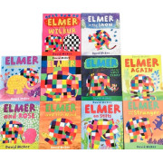 【兒童大繪本】兒童圖書 Elmer Picture Book collection (10 books)  Paperback| 睡前故事