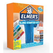 【牛頭牌】Elmer's Everyday Glitter Slime Starter Kit｜安全放心閃粉Slime|解壓益智玩具|水晶泥|鬼口水