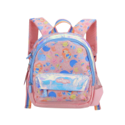  Smiggle【0.3kg 超輕護脊】海洋世界 6L 護脊書包 26 cm 兒童背囊 | 粉紅色  兒童旅行袋 | 幼兒書包 ｜平行進口