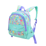  Smiggle【0.3kg 超輕護脊】雪糕 蛋糕 彩虹 6L 護脊書包 26 cm 兒童背囊 | 綠色  兒童旅行袋 | 幼兒書包 