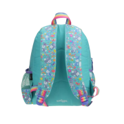  Smiggle【0.4kg 超輕護脊】藍色毛毛兔 14L 護脊書包 36 cm兒童背囊 | 綠色 兒童旅行袋｜中小學背包 