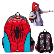  Smiggle【0.4kg 超輕護脊】Spiderman  14L 護脊書包 38 cm兒童背囊｜ 兒童旅行袋 | 小學書包｜蜘蛛俠