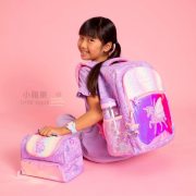  Smiggle  【0.6kg 超輕護脊】Unicorn | 紫色 | 蝴蝶 | 19L 護脊書包 42 cm大容量背囊| 兒童旅行袋｜中小學背包｜超閃勁靚